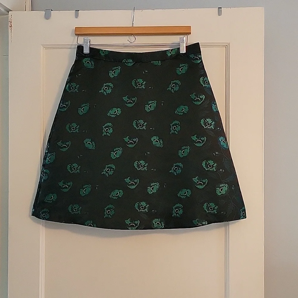 Embroidered Floral Skirt - Picture 10 of 12
